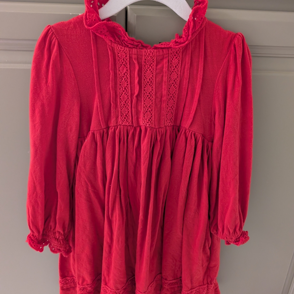 Mini Boden Vibrant Red Dress